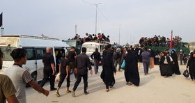 عدم امکان ورود زائران به عراق با خودرو شخصی 