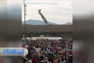 فیلم | لحظه وحشتناک سقوط هواپیما در جمعیت از زوایای مختلف!