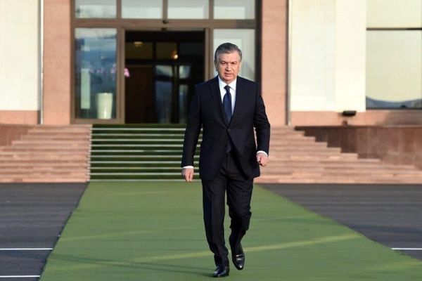  رئیس‌جمهور ازبکستان وارد تهران شد