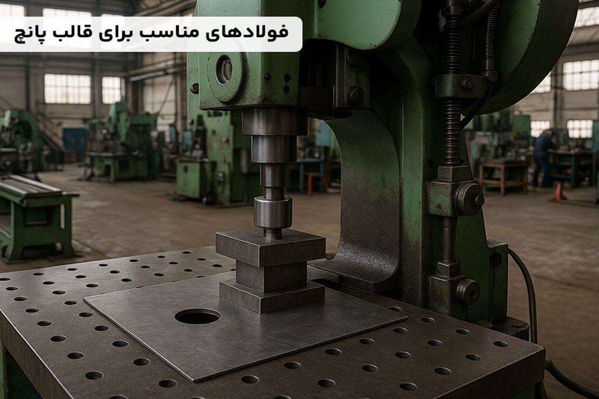 چه فولادی برای قالبهای پانچ با دقت بالا مناسب است؟