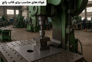 چه فولادی برای قالب‌های پانچ با دقت بالا مناسب است؟
