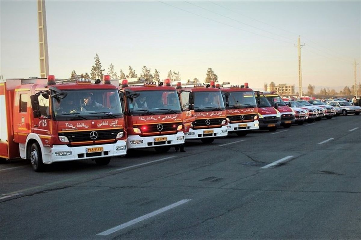 تمهیدات سازمان آتش نشانی برای زائران اربعین