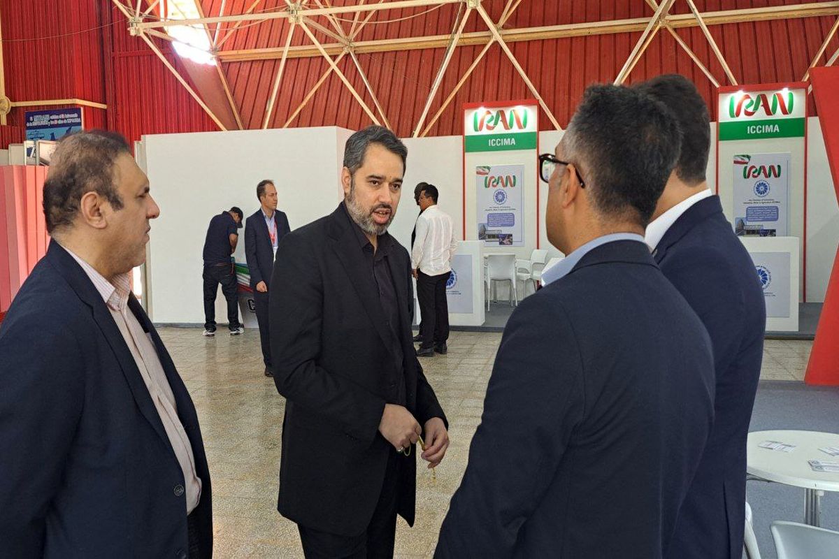 بازدید معاون امور بین الملل اتاق بازرگانی ایران از پاویون ملی کشور در نمایشگاه هاوانا ۲۰۲۵
