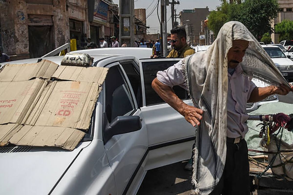 بلای گرمای هوا بر جان انسان