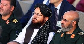 باز هم پای طالبان به مراسم‌های رسمی ایران باز شد