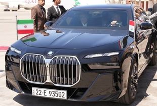 پزشکیان BMW سوار شد + عکس 