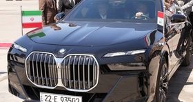 پزشکیان BMW سوار شد + عکس 