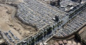 فراهم شدن ۱۸۰ هزار جای پارک خودرو در مرز مهران 
