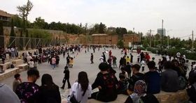 نماز مقابل بد حجابان شیراز