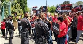 فوری/ تظاهرات گسترده معلمان به خاطر حقوق!