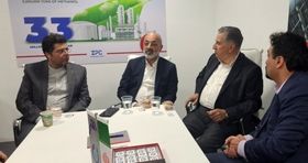 بازدید سفیر ایران و رئیس اتاق بازرگانی از پاویون ایران در نمایشگاه هاوانا ۲۰۲۵