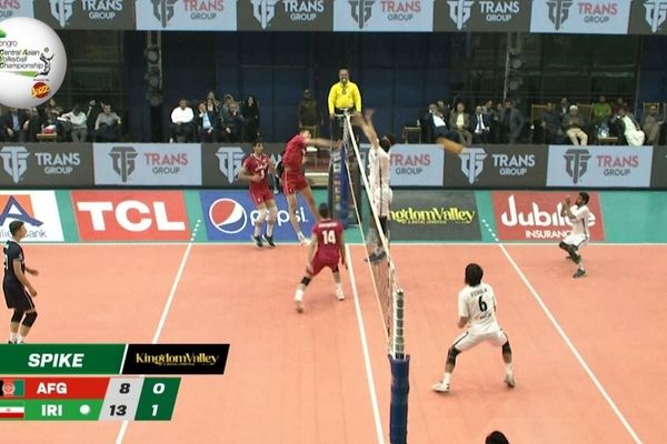 پیروزی تیم والیبال ایران در پاکستان