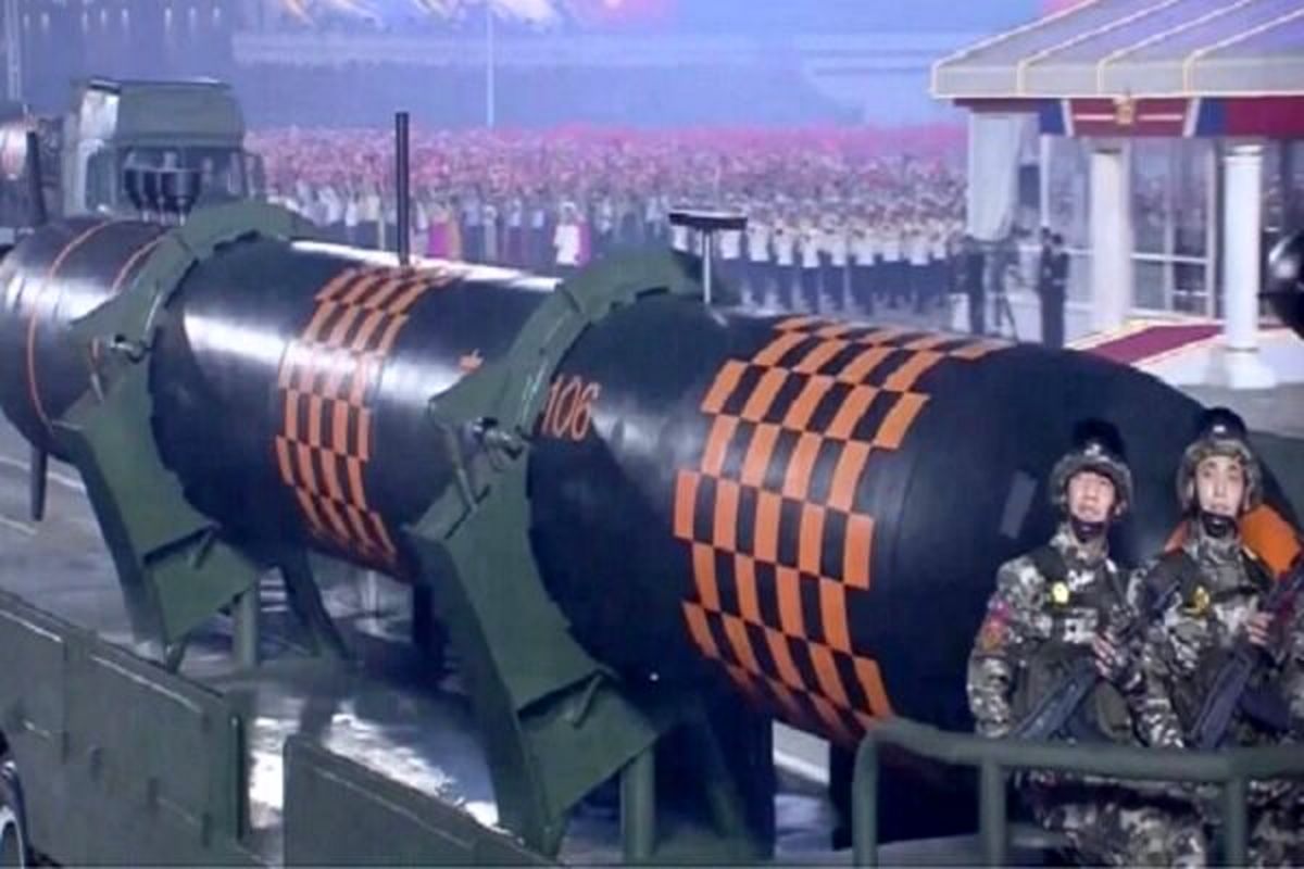سلاح هسته ای جدید کره شمالی رونمایی شد + عکس
