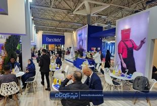 ببینید | رونق تعاملات صنعتی و برگزاری مراسم  ۲۵ سالگی در روز دوم نمایشگاه رنگ و رزین 