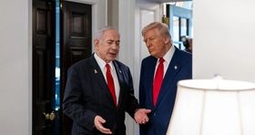 تمسخر ترامپ توسط اسرائیلی‌ها پس از توافق با حماس+ عکس 