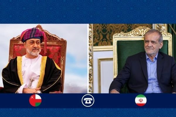 گفتگوی تلفنی رئیس جمهور و سلطان عمان