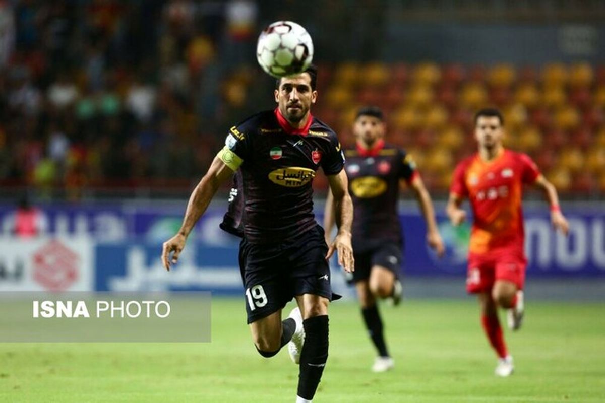 شکست ۲ بر صفر فولاد از پرسپولیس در خانه