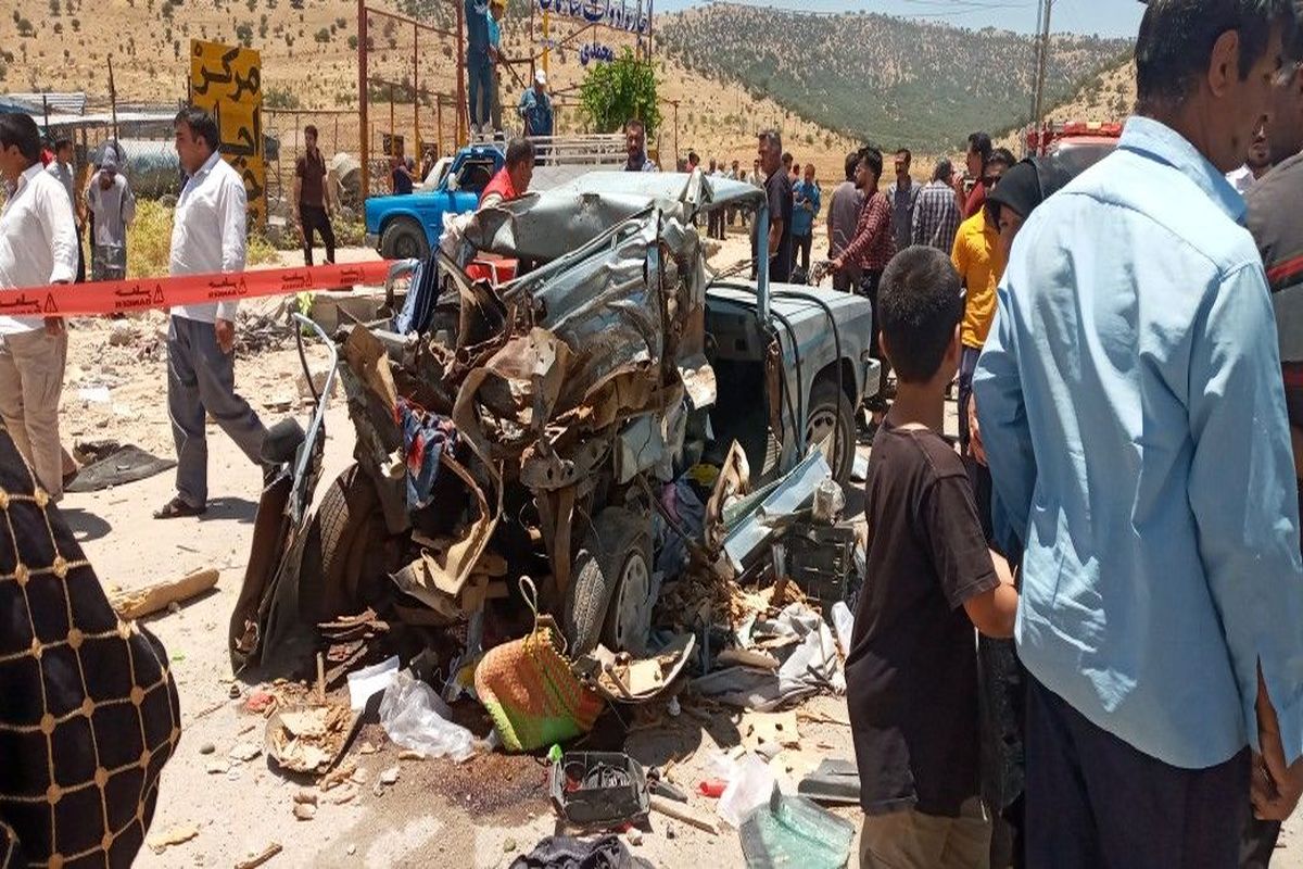 حادثه مرگبار در ورودی شهریاسوج