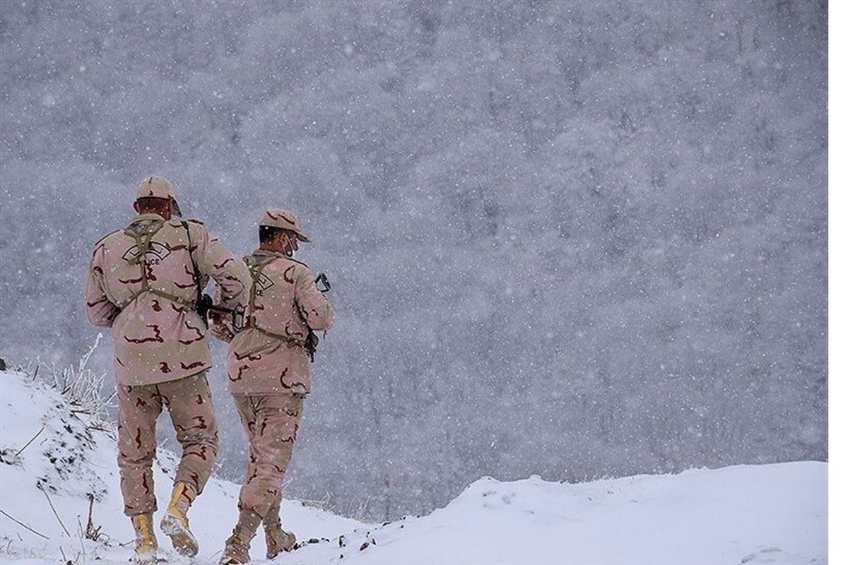 شهادت مرزبان ایرانی به دلیل سرمای شدید در مریوان کردستان +عکس