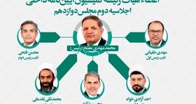اعضای هیئت رئیسه کمیسیون آیین‌نامه داخلی مجلس انتخاب شدند