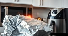 آیا استفاده از فویل آلومینیوم در مایکروویو و سرخ کن خطرناک است؟
