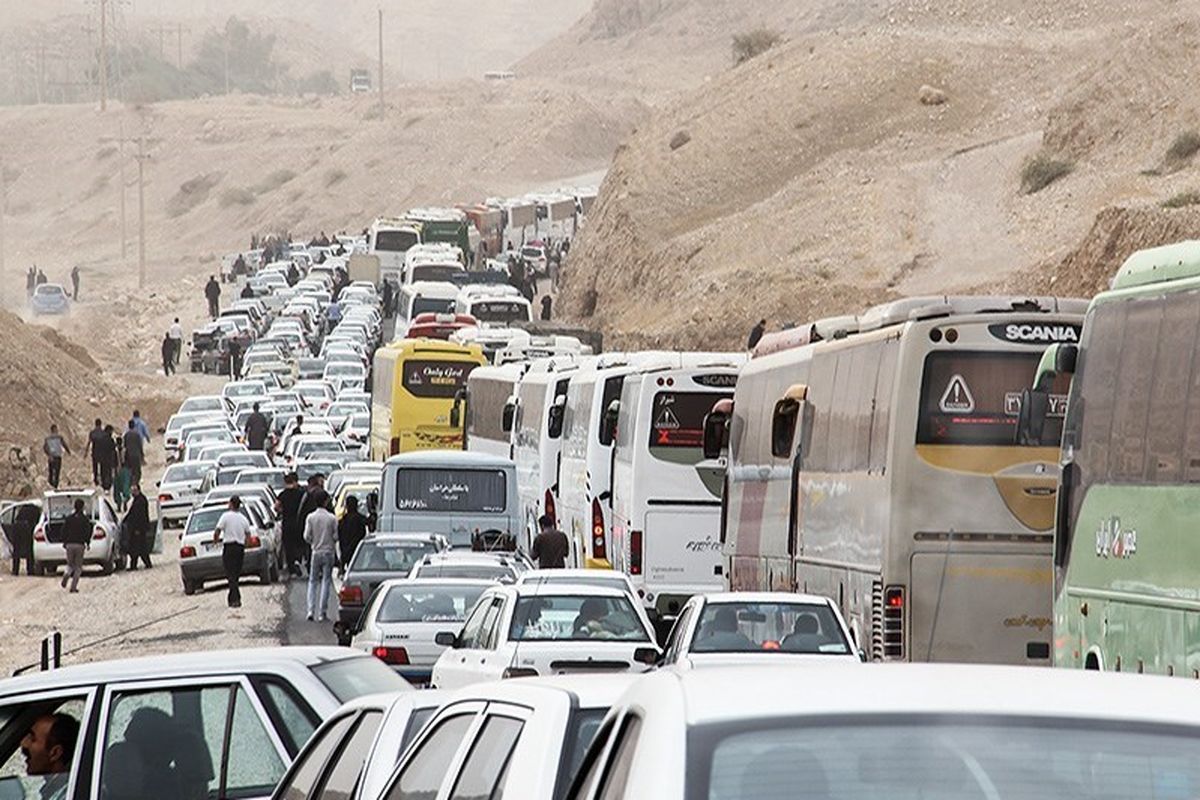 ترافیک سنگین زائران اربعین در این مرزها