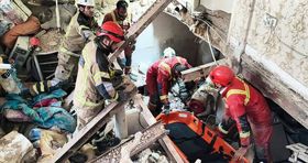 گزارش انفجار گاز و تخریب منزل مسکونی در پایتخت + فیلم