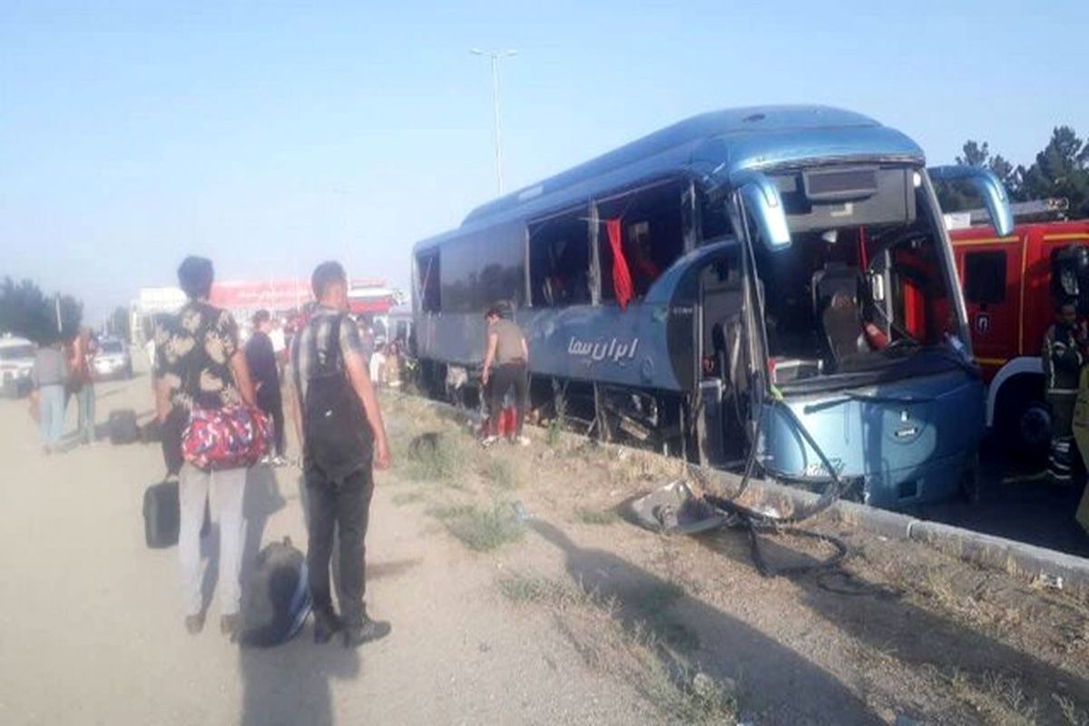 تصادف مرگبار در جاده تهران- قم