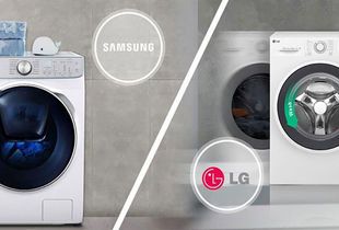مقایسه لباسشویی ال جی و سامسونگ
