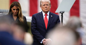 خبر داغ از سکته کردن ترامپ؛ چهره جدید او جنجالی شد