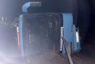 واژگونی مرگبار اتوبوس حامل دانش آموزان +جزئیات