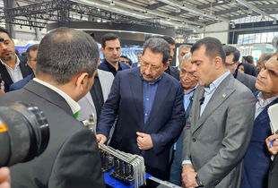 بازدید وزیر صمت و معاون فناوری ریاست جمهوری از نمایشگاه ایران کانماین ۲۰۲۵