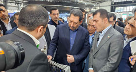 بازدید وزیر صمت و معاون فناوری ریاست جمهوری از نمایشگاه ایران کانماین ۲۰۲۵