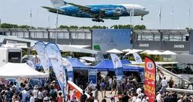 نمایش غول‌های صنعت هوایی دنیا در پاریس