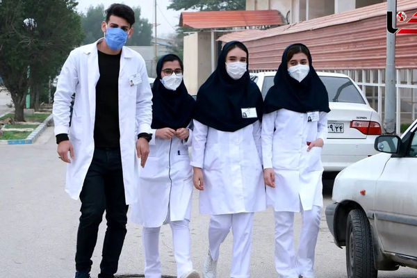 قیام کادر درمان به نفع ایران / همه سرکار حاضر شدند