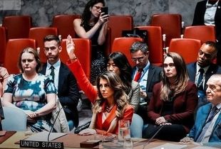 یک در مقابل دنیا / آمریکا پیش نویس توقف جنگ در غزه را وتو کرد!