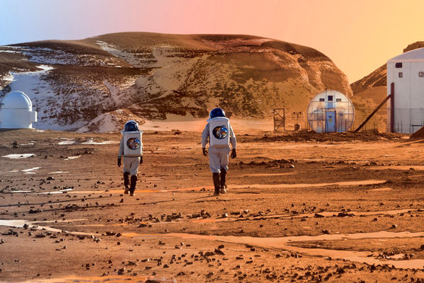 کشف نشانه‌های باورنکردنی حیات در مریخ+ عکس