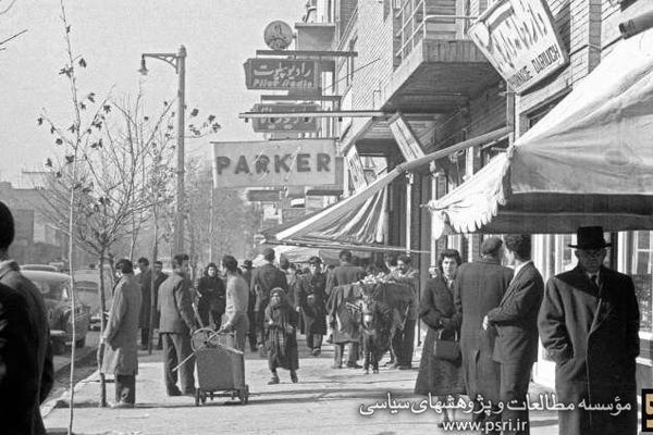 تصاویر کمتر دیده شده از تهران قدیم/خیابان فرودسی تهران در دهه ۳۰+عکس