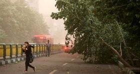 ورود موج شدید بارشی به کشور / این استان ها آماده طوفان باشند