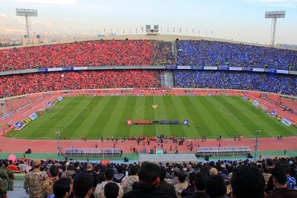 عجیب ترین صحنه در فوتبال ایران + فیلم