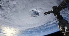 انتشار تصویر شگفت‌ انگیز یک توفان ترسناک از فضا