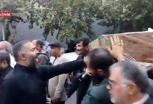 پیکر « محمد کاسبی» تشییع شد+ فیلم 