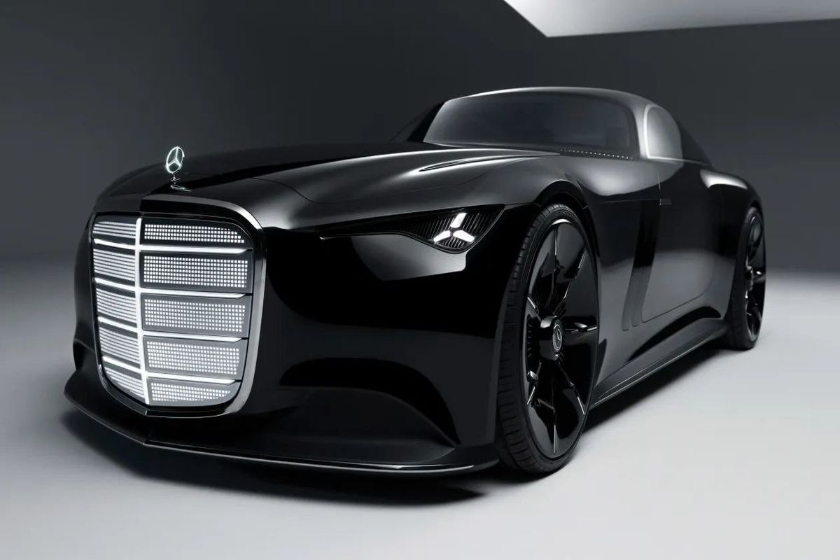 مرسدس بنز جدید با پیکره مجسمه در راه بازار