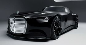 مرسدس بنز جدید با پیکره مجسمه در راه بازار