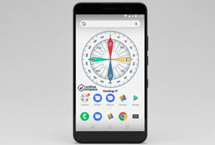 قطب نمای آنلاین برای استفاده در گوشی اندروید
