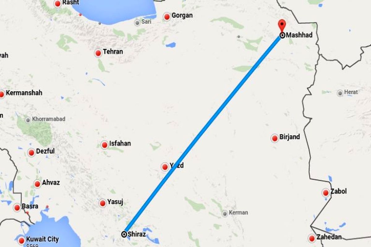چند ساعت از شیراز تا مشهد طول می‌کشه؟ بهترین روش سفر از شیراز به مشهد چیه؟
